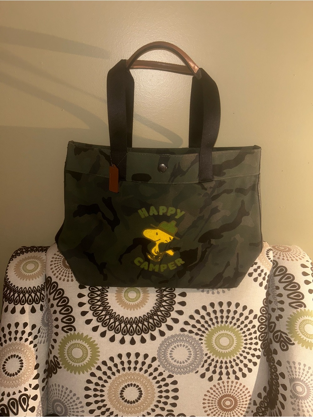 Limited edition Coach x Peanuts Woodstock "Happy Camper" Women/Men